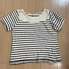 【即発送】earth music&ecology ボーダーTシャツ　M