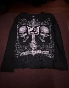 tapout サーマル　ロンt カットソー