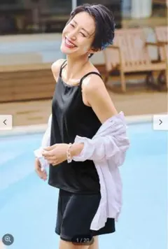 フェリシモ　IEDIT イディット 水着3点セット　福田真琴 ❝大人にピッタリなスイムウェア3種の神器❞﻿ ﻿ こんにちは