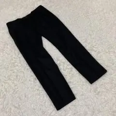 【タグ付】The TWENTYSEVEN スラックス　パンツ　黒　サイズ48