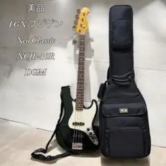 フジゲン ジャズベース FUJIGEN(FGN) NCJB-10M + EMG Fujigen (FGN) Neoclassic Jazz Bass NCJB-10M Ash 2000's