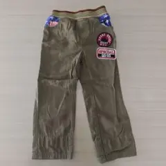 ズボン　長ズボン　カーキ　100cm