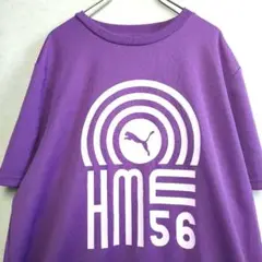 PUMA 第56回青梅マラソン パープル Tシャツ　XL