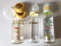 哺乳瓶　西松屋チュチュベビー【新品】1本、母乳実感2本セット