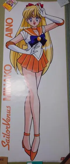 セーラーマーキュリー　等身大ポスター　美少女戦士セーラームーンR セーラーマーキュリー 等身大ポスター 美少女戦士セーラームーン