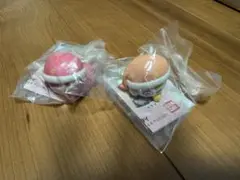 ケロロ軍曹　ガチャガチャ　ちびケロねむらせ隊であります　2点