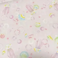 オックス クラゲ シャーベットピンク 2M 生地