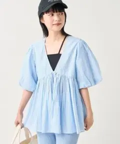 FREAK'S STORE インドボイルVネックチュニック
