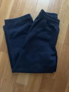 ユニクロC スウェットワイドパンツ　ネイビー　S