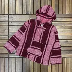 90s ARTESANIAS CUAMATZI ニット メキシカン パーカー