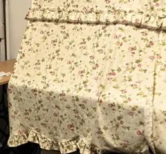 ピアノ ハーフカバー 花柄 中古