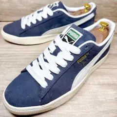 【極美品】 PUMA プーマ スニーカー スエード ネイビー 27.0cm