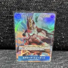 ワンピースカード 受け継がれる意志 エドワード・ニューゲート SR パラレル