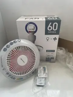 ドウシシャ LLH62CWH LEDファン 引掛モデル シーリングライト
