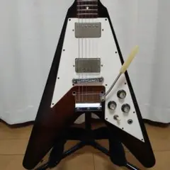 エドワーズフライングVタイプ改造品 フライングVをリメイクしました | Frontisland CustomGuitarWorks