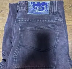Dime バギーデニム　28 レッド