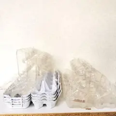 透明プラスチック10個空きパック 複数　紙パック4個