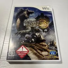 モンスターハンター3 トライ　盤面ほぼ傷なし美品
