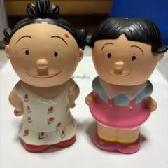 ビンテージ サザエさん カツオ 生誕60年記念 ソフビ貯金箱 バッジ付き ビンテージ サザエさん カツオ 生誕60年記念 ソフビ貯金箱