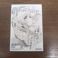 最愛のお姉様が悪役令嬢だったので、神が定めた運命に抗います　特典イラストカード