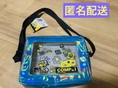 ミニオン　プレミアムメタリック　ショルダーバッグ　ラウンドワン限定　ブルー