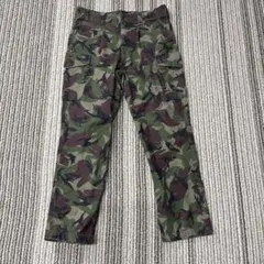 迷彩　カーゴパンツ　THE WORLD CARGO イギリス軍モデル　美品