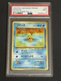 コダック　英語版1枚　ポケモンカードになったわけ同柄 状態A-〕コダック【C】{054/165}
