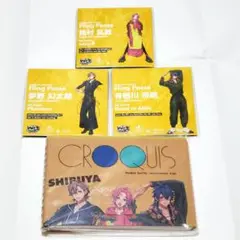 ヒプノシスマイク EW02 クロッキー 付箋 シブヤ 乱数 幻太郎 帝統