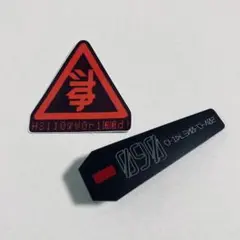 【中央町戦術工芸】装甲ヘアクリップユニット 盾型+ステッカー