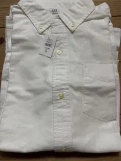 GAP ホワイト ボタンダウンシャツ 150CM