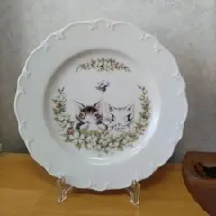 わちふぃーるどダヤン　デザート皿一枚