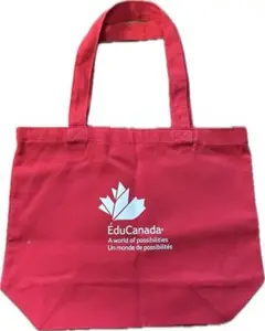 赤色手提げ袋 ÉduCanada Canada Expo 2025