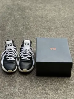Kaiwa Y-3 ブラック スニーカー 箱付き