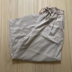 ジーユー エアリーイージーワイドアンクルパンツ Sサイズ