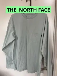 THE NORTH FACE 長袖Tシャツ XL ミントグリーン