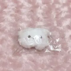 ポメラニアンもち ヘアクリップ しらたま