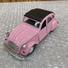 シトロン・2CV ミニカー(ピンクカラー)