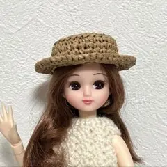 【おまとめ値引き中】 ミニチュア 麦わら帽子 ハンドメイド 帽子 小物