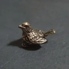 真鍮 雀 スズメ オブジェ 置物