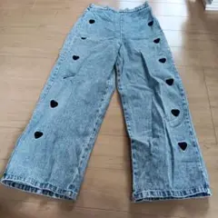 ハート型ロングパンツ 150