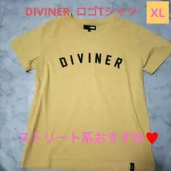 美品✨DIVINER ディヴァイナー ロゴTシャツ XL