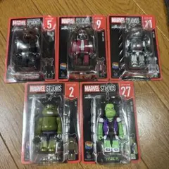 MARVEL ハッピーくじ BE@RBRICK ベアブリック 5体セット