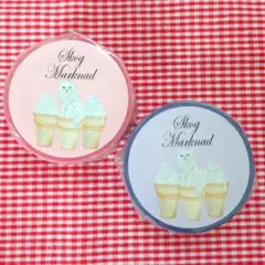 skogmarknad soft cream cat 2本セット☆
