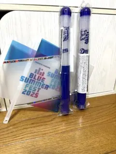 新品　2025年どらポジ スローガン LEDライト フラッグ 中日ドラゴンズ