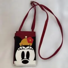 東京ディズニーランド　ミニーマウス スマホショルダー