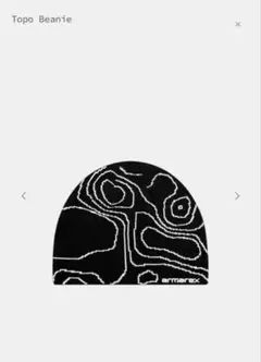 armarex Topo Beanie ブラック/ホワイト