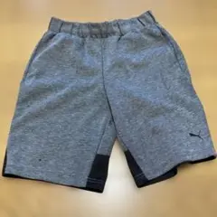 PUMA グレー ハーフパンツ