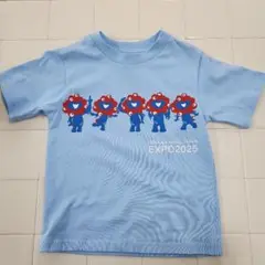 大阪万博　EXPO2025 キャラクター Tシャツ 120cm 水色