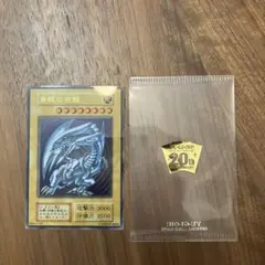 2025年最新】遊戯王カード 青眼の白龍(ステンレス製) 20th
