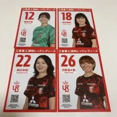 浦和レッズレディース 選手カードセット